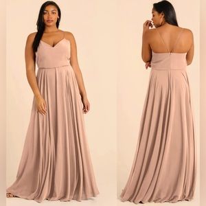 By Jenny Yoo Collection Inesse chiffon dress size 20